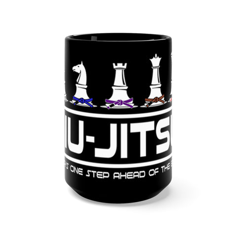 Jiu-Jitsu Coffee Mug | Always One Step Ahead of the Game | 15oz | Free Shipping From the U.S.