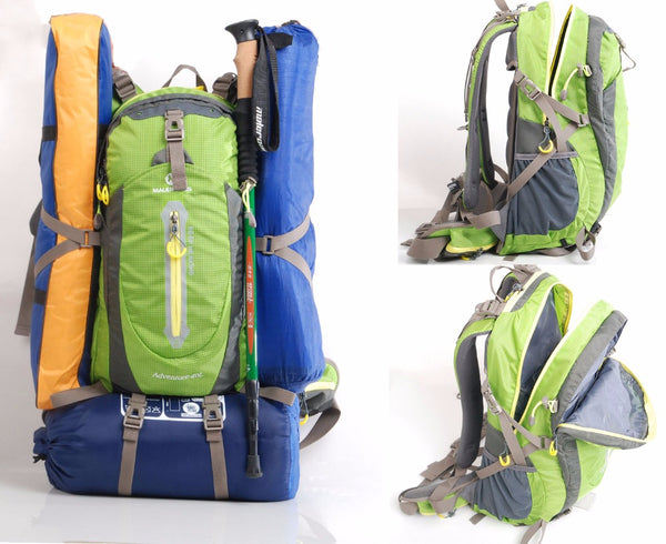 Maleroads 40-50L Backpack | Camping, Hiking, Climbing, - Qatalyst