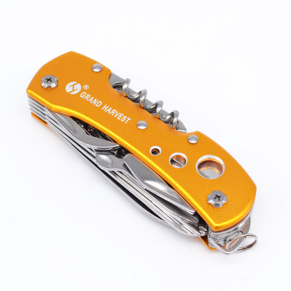 Swiss Style Army Pocket Knife | 14 multi function pocket knife | EDC, Outdoor, Rescue and Survival - Qatalyst