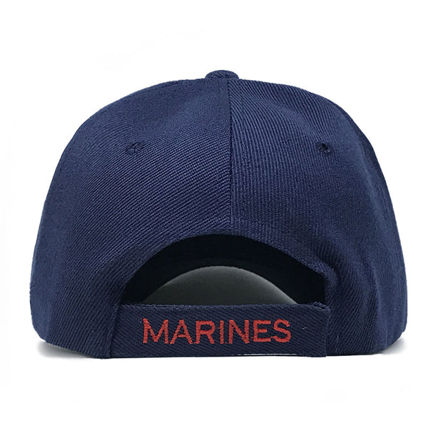 U.S.M.C. Logo Embroidered Baseball Cap | U.S. Marine Corp - Qatalyst