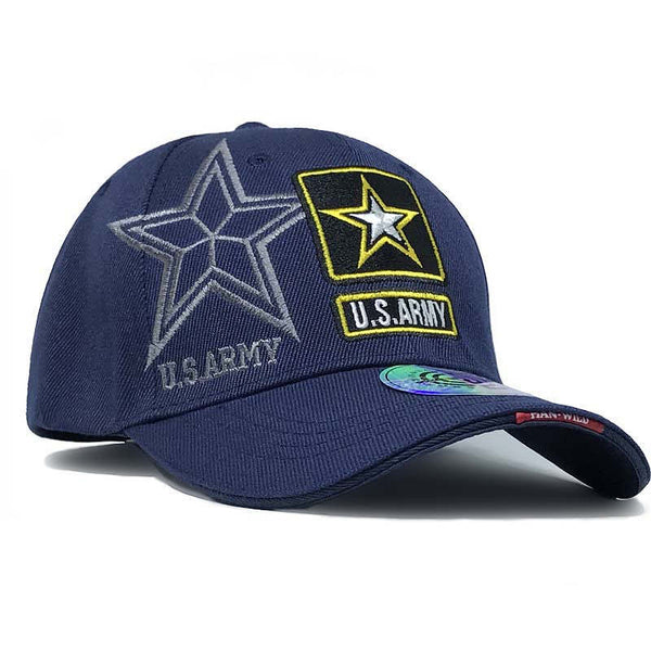U.S. Army Star Logo Embroidered Baseball Cap - Qatalyst