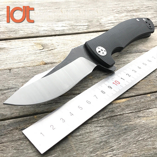 LDT ZT 0920 Folding Knife | 9Cr18Mov Blade | G10 Handle | Smooth Ball Bearing Flip Action - Qatalyst