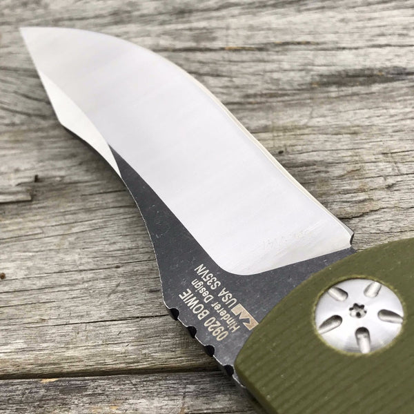LDT ZT 0920 Folding Knife | 9Cr18Mov Blade | G10 Handle | Smooth Ball Bearing Flip Action - Qatalyst