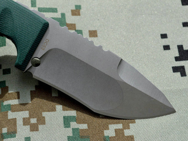Dwaine Carrillo 008 Clone | Fixed Blade Tactical Knife | Kydex Sheath